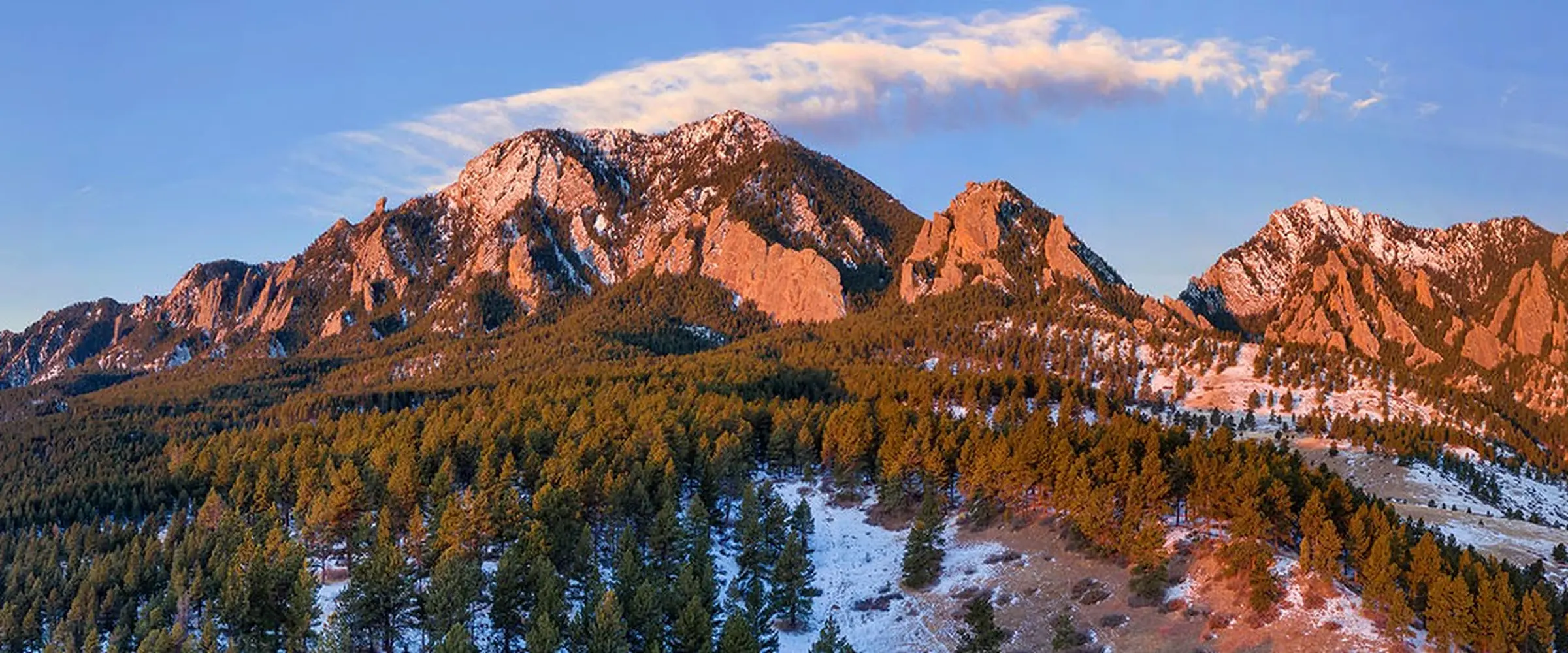 Boulder area landscape