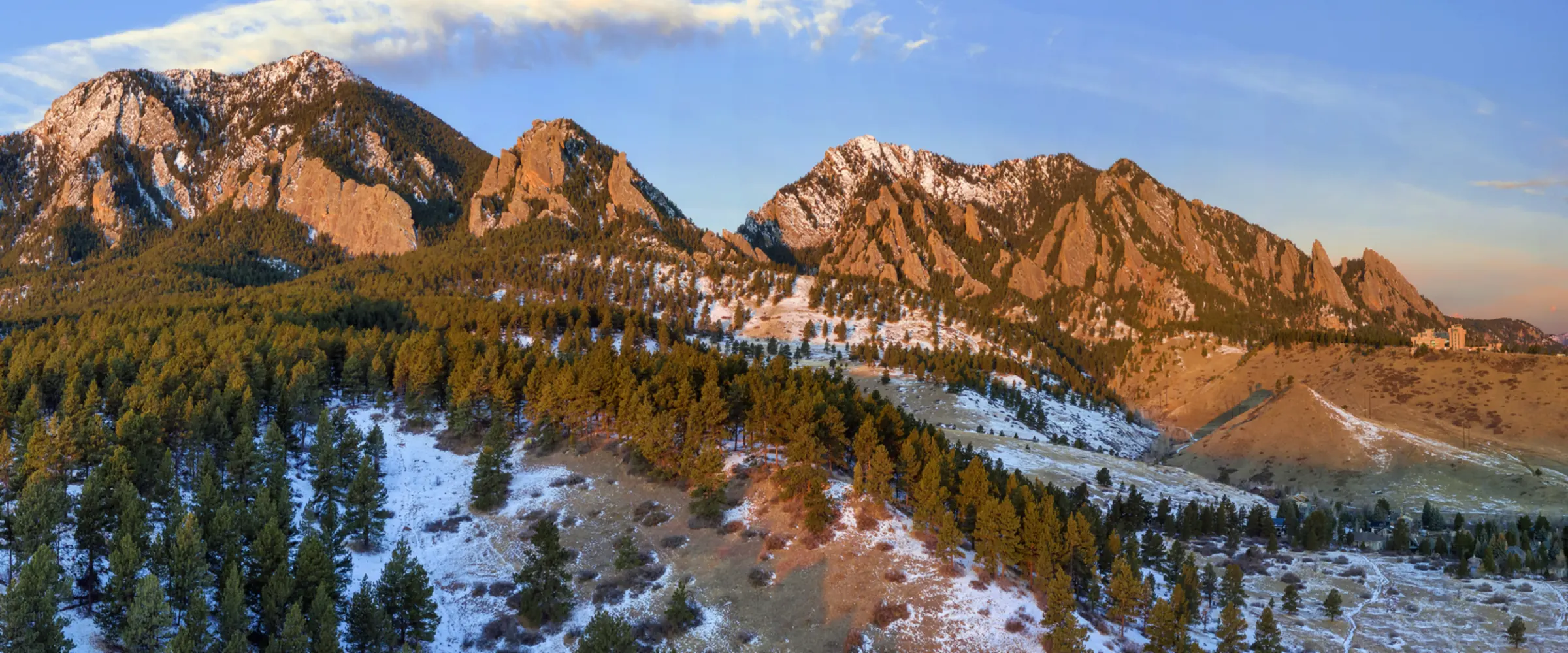 Boulder area landscape